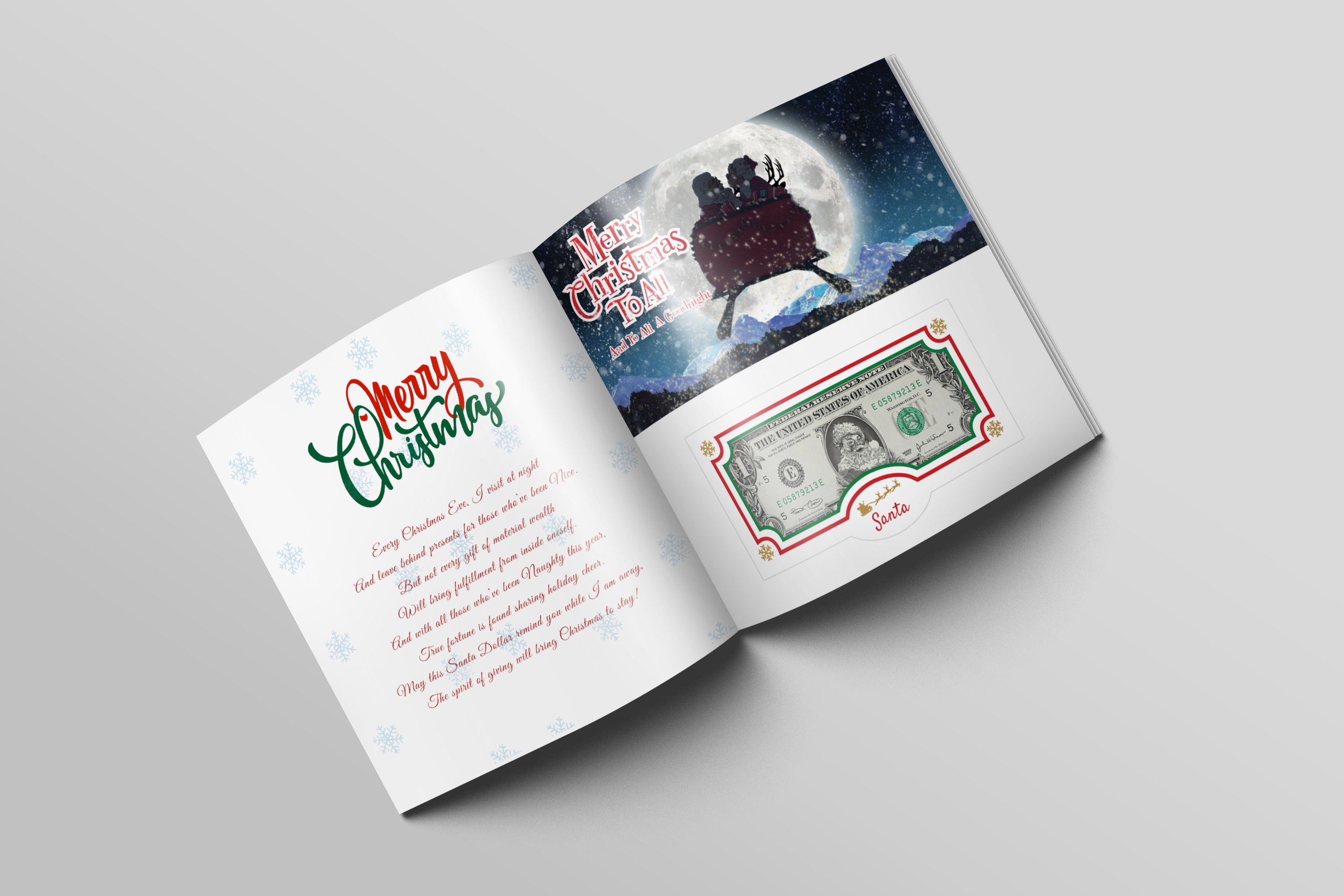 (PRE-ORDER Available July 2025) Holiday Dollar Bills Completed One Dollar Collection: US Holidays. Real USD Dollar Bill for Each Holiday. 18 Pack in all with Story Book