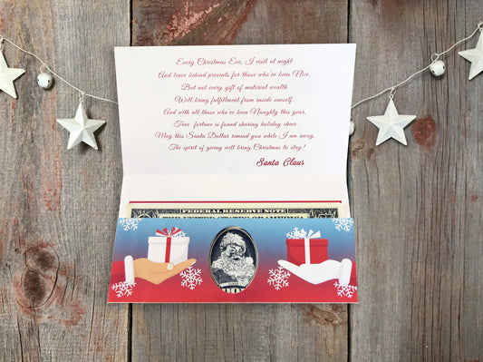 Official Santa Claus $2 Bill. Real USD. Bankable & Spendable. The Gift of Christmas Giving