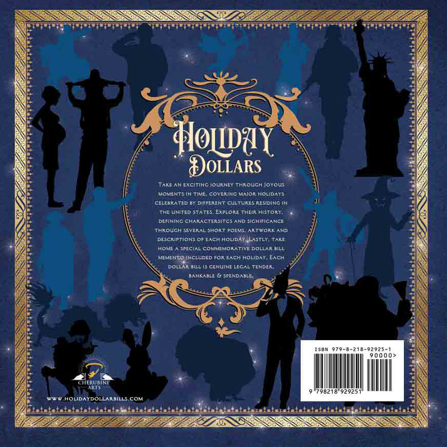 Holiday Dollar Bills Completed One Dollar Collection: US Holidays. Real USD Dollar Bill for Each Holiday. 18 Pack in all with Story Book