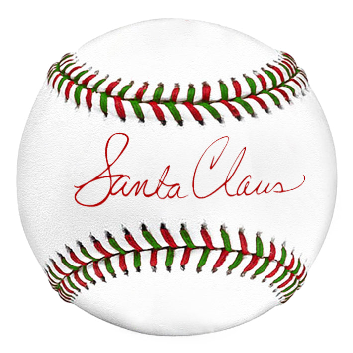 Merry League Christmas Baseball Gift. The Official Baseball of Christmas. Stocking Stuffer. Christmas Collectible Baseball