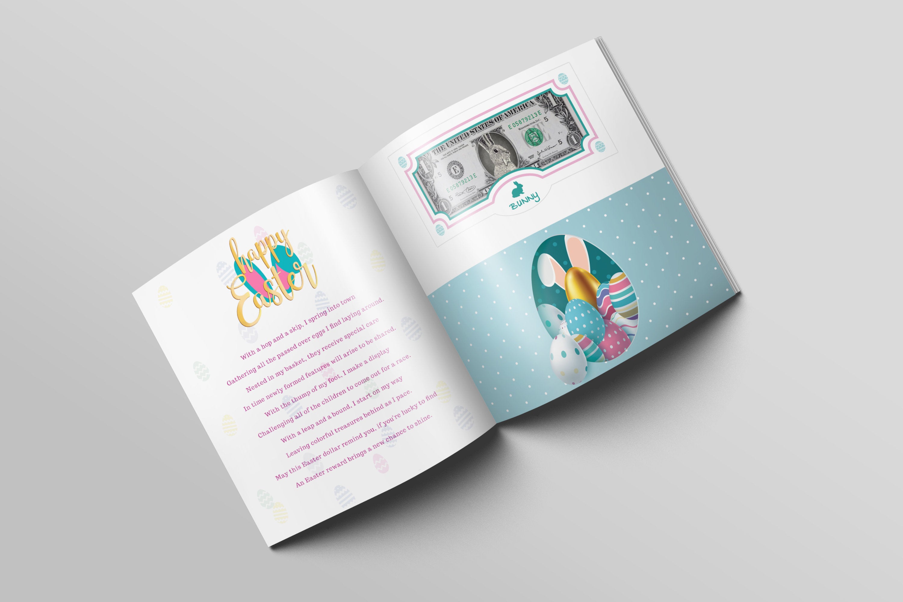 (PRE-ORDER Available July 2025) Holiday Dollar Bills Completed One Dollar Collection: US Holidays. Real USD Dollar Bill for Each Holiday. 18 Pack in all with Story Book